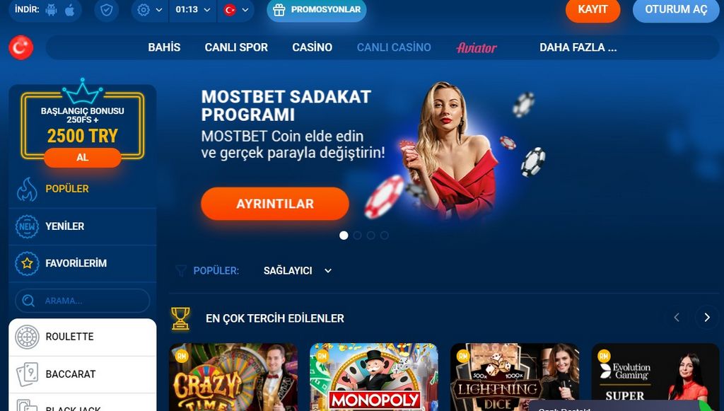 Mostbet Casino - Aplikacje mobilne
