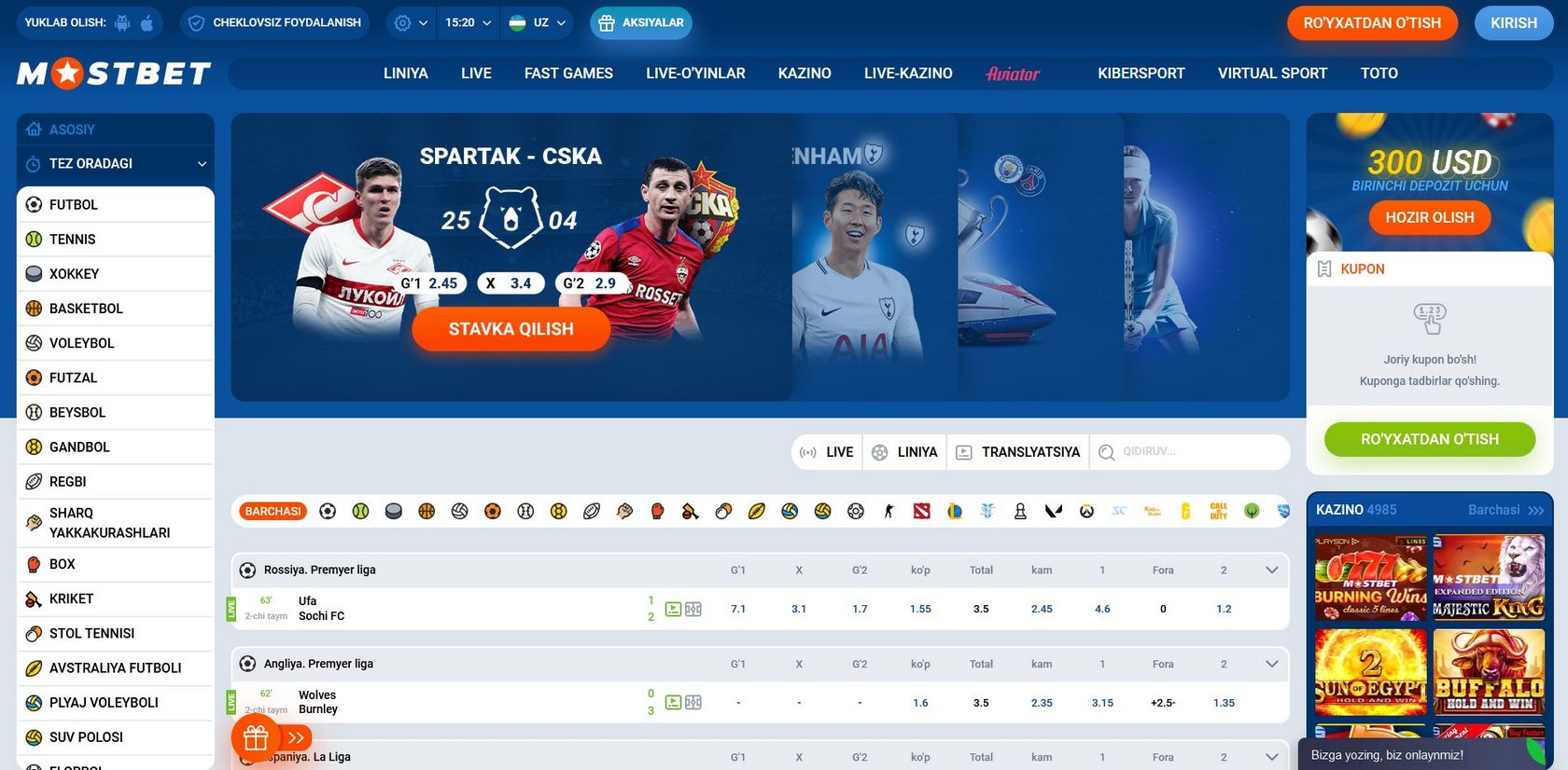 MostBet in India