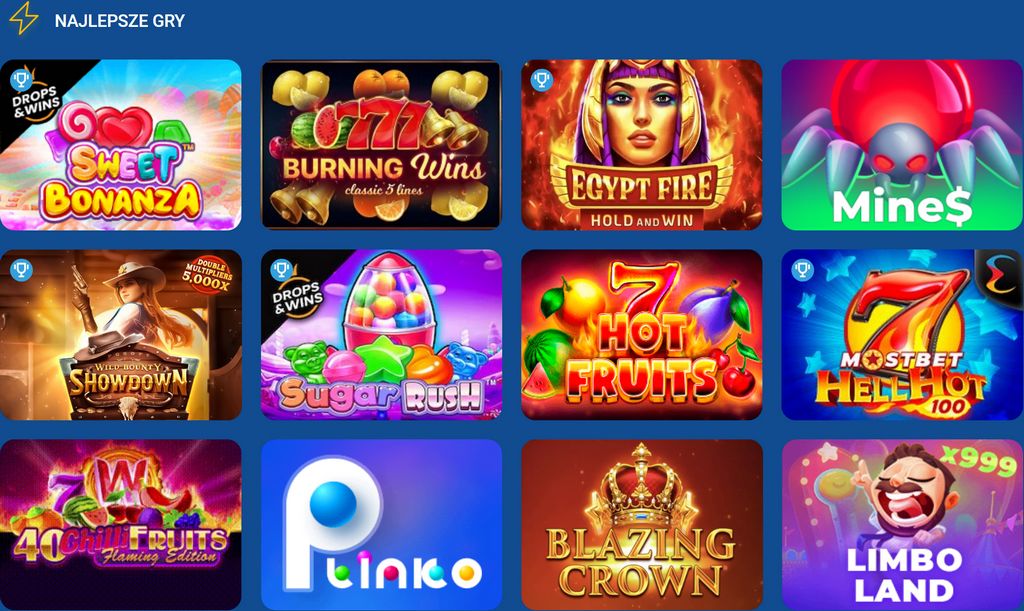 Сайт казино Mostbet и заведение азартных игр в реальном времени