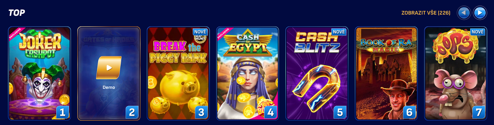 Objevte nové české online casino Zábava na dosah ruky